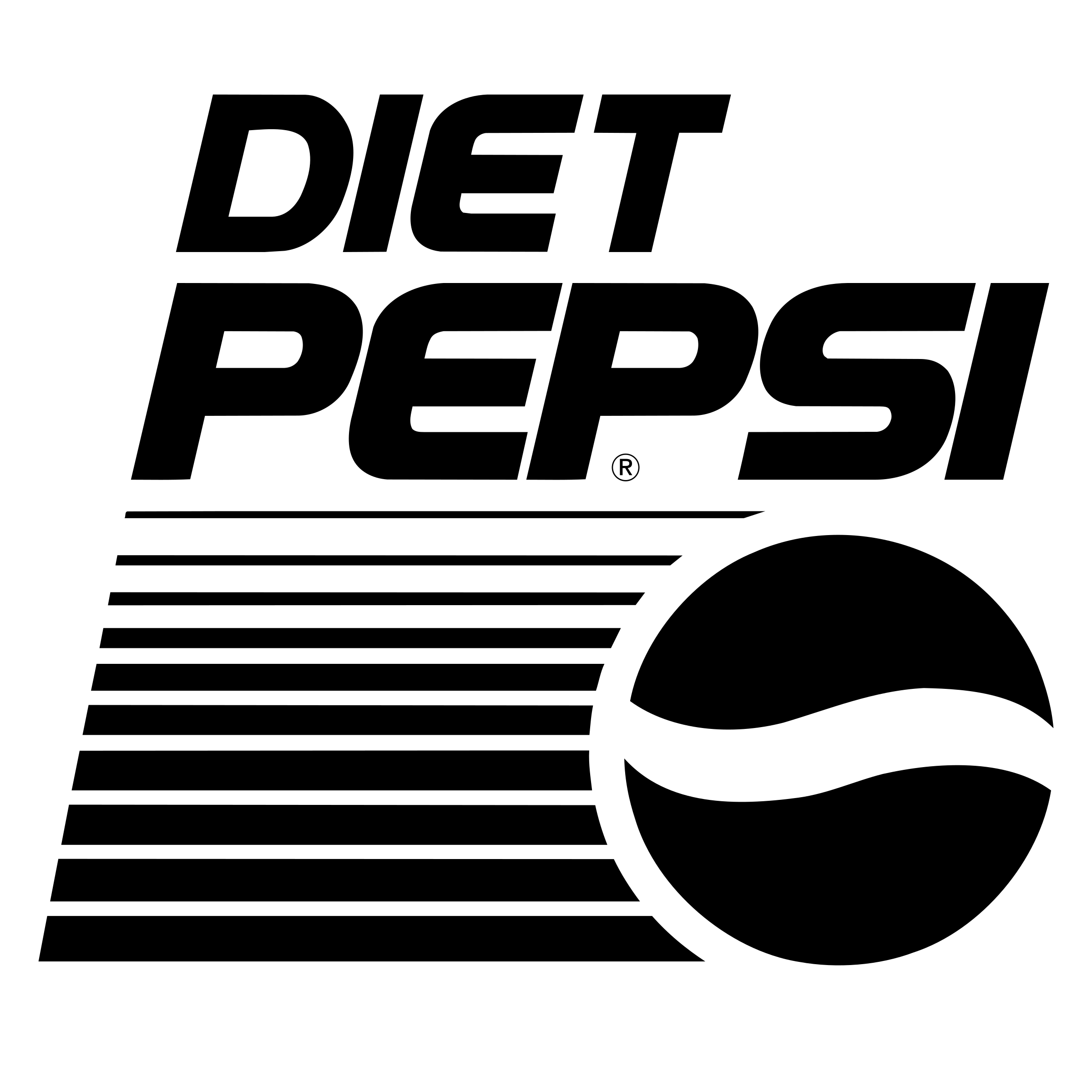 Black and White Pepsi Logo - Diet Pepsi Logo PNG Transparent & SVG Vector