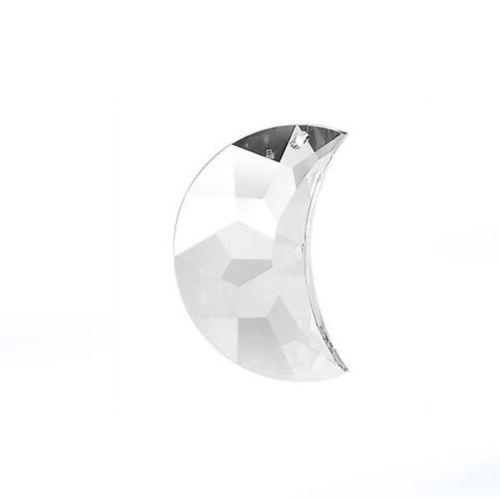 Clear Moon Logo - Swarovski Crystal 20mm Clear Moon Prism Great for Feng Shui Wedding