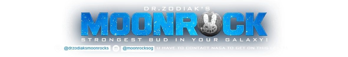 Clear Moon Logo - Homepage - Dr.Zodiak's Moonrock™ Official Website!
