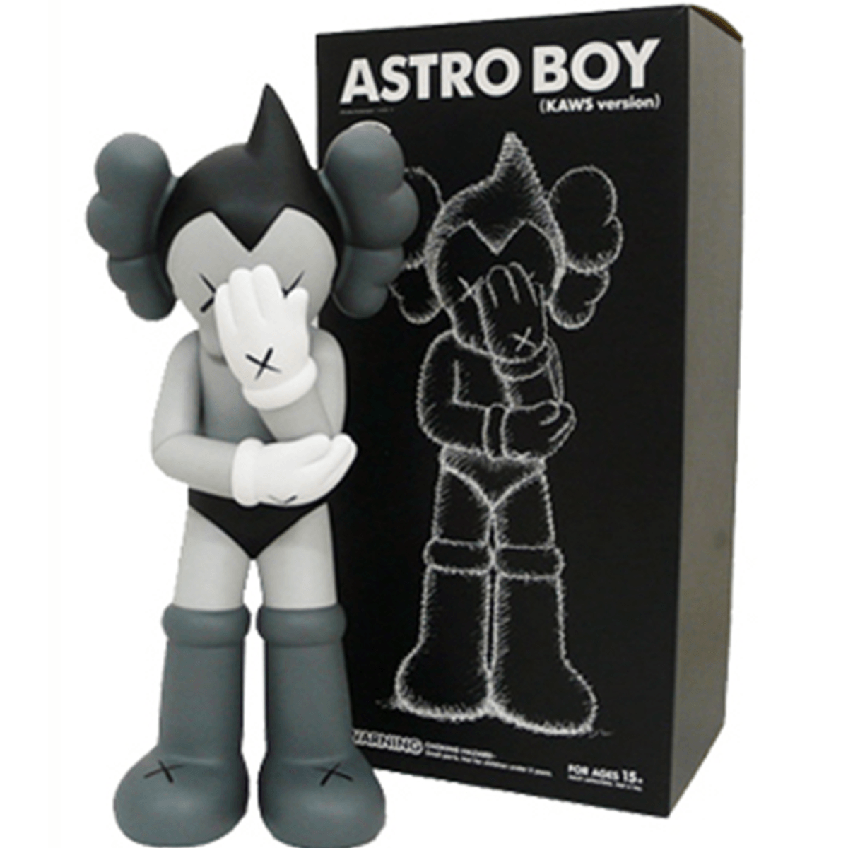 Kaws Astro Logo - Astro Boy (Original) Gray