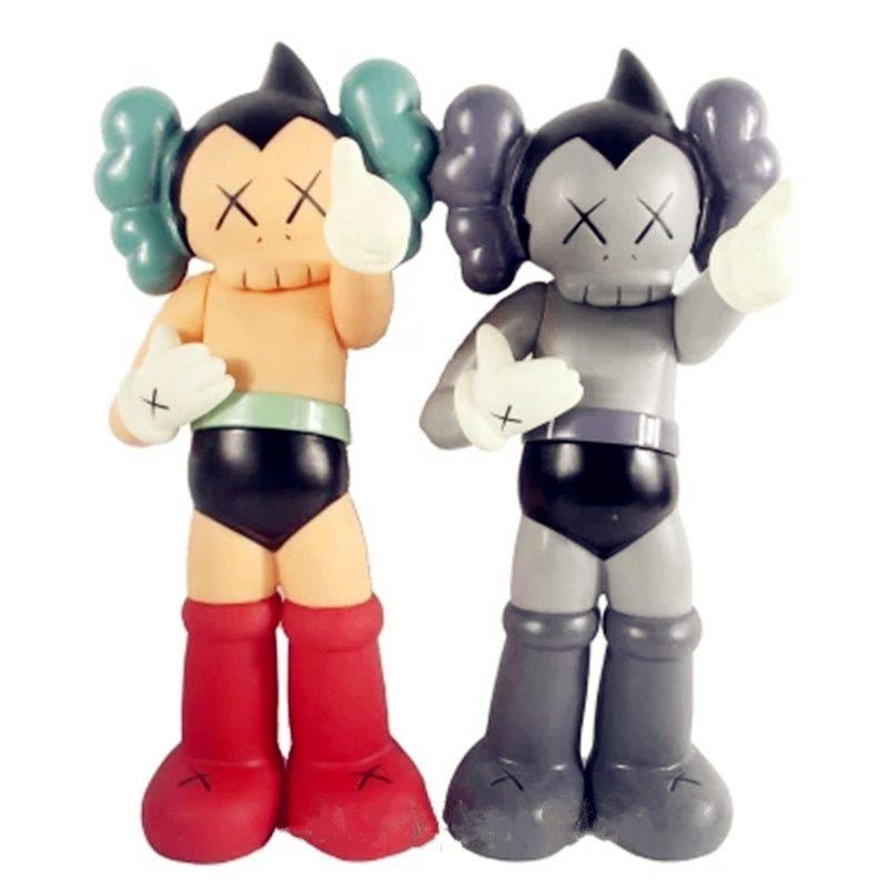 Kaws Astro Logo - 12 Inch KAWS OriginalFake Kaws Astro Boy Peter Pan BFF Street Art ...