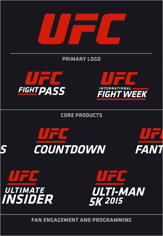 UFC Logo - UFC Unveils New Logo and Brand Identity