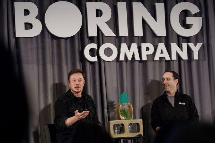 The Musk Boring Company Logo - Elon Musk's Boring Company To Build High-Speed Transit Network In ...