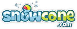 Snow Cone Logo - SnowCone.com: Snow Cone Supplier for Home-Use & Businesses