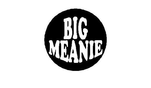Mean Person Black and White Logo - BIG MEANIE 1.25