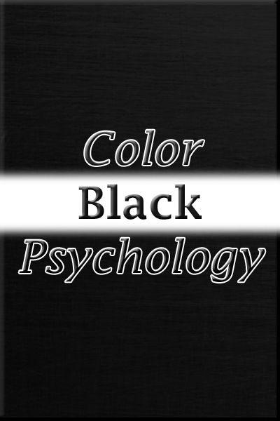 Mean Person Black and White Logo - Color Black – Color Psychology & Personality Meaning
