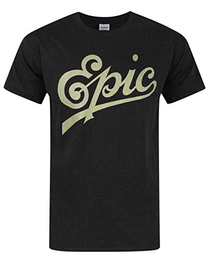Epic Records Logo - Amazon.com: Official Epic Records Logo Men's T-Shirt: Clothing