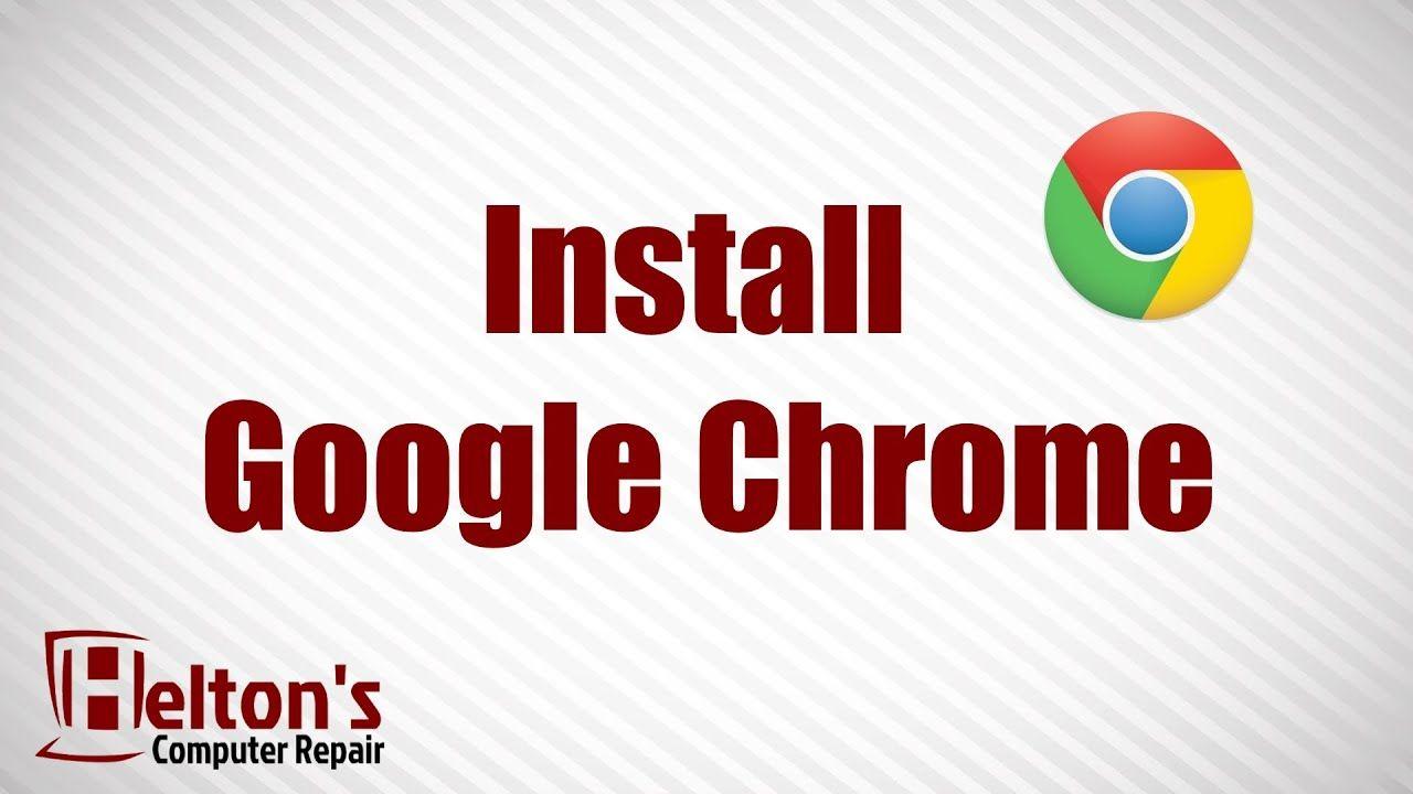 Google Chrome Downloadable Logo - How To Download And Install Google Chrome - YouTube