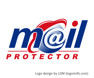 Mail Service Logo - Email Protection Service Logo Design. Logo Design Mills