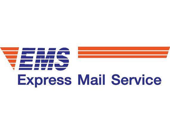 Mail Service Logo - Get Your EMS Express Mail Service/ Gift for Her | Etsy