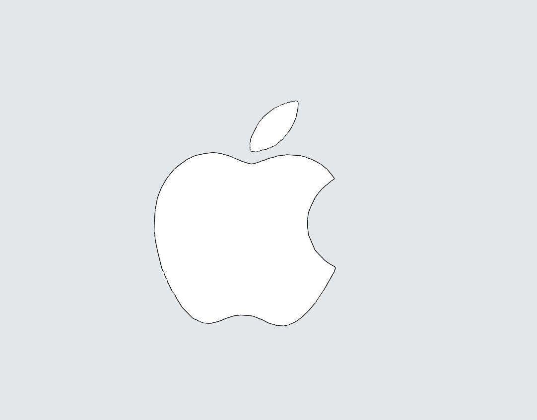 New 2016 Small Apple Logo - apple logo step by step easy beginner video tutorial