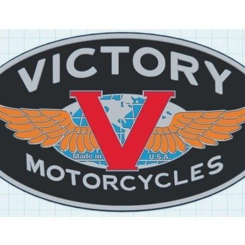 Victory Motorcycle Logo - Free 3D print files Victory Motorcycles Logo Sign ・ Cults