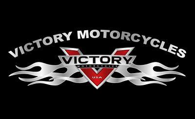Victory Motorcycle Logo - VICTORY MOTORCYCLE USA LOGO 3' x 5' FLAG/BANNER-$1 SHIPPING - $16.00 ...