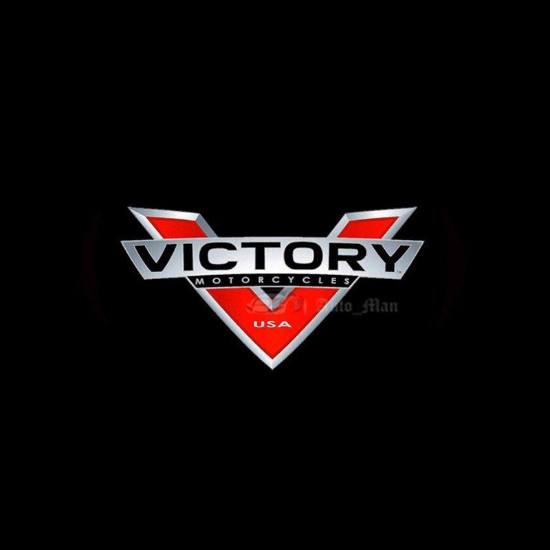 Victory Motorcycle Logo - 2x Wired and Drill Car Door Welcome Courtesy Customized USA Victory ...