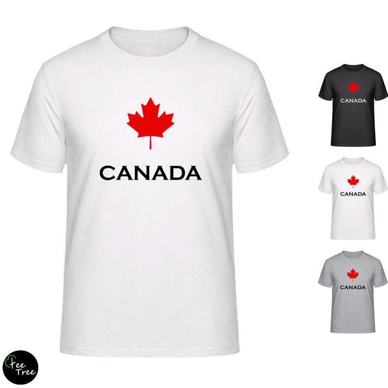 Canadian Leaf Logo - CANADA Canadian Maple Leaf Logo TEE For Males & Females TShirt O ...