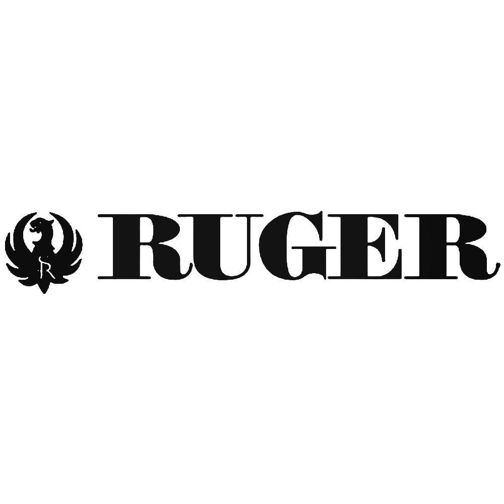 Rugar Logo - Ruger Logo Vinyl Decal Sticker