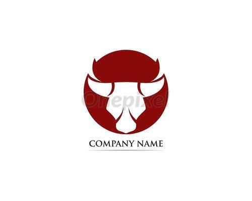 Bullhorn Logo - Bull horn logo and symbols template - 4470860 | Onepixel