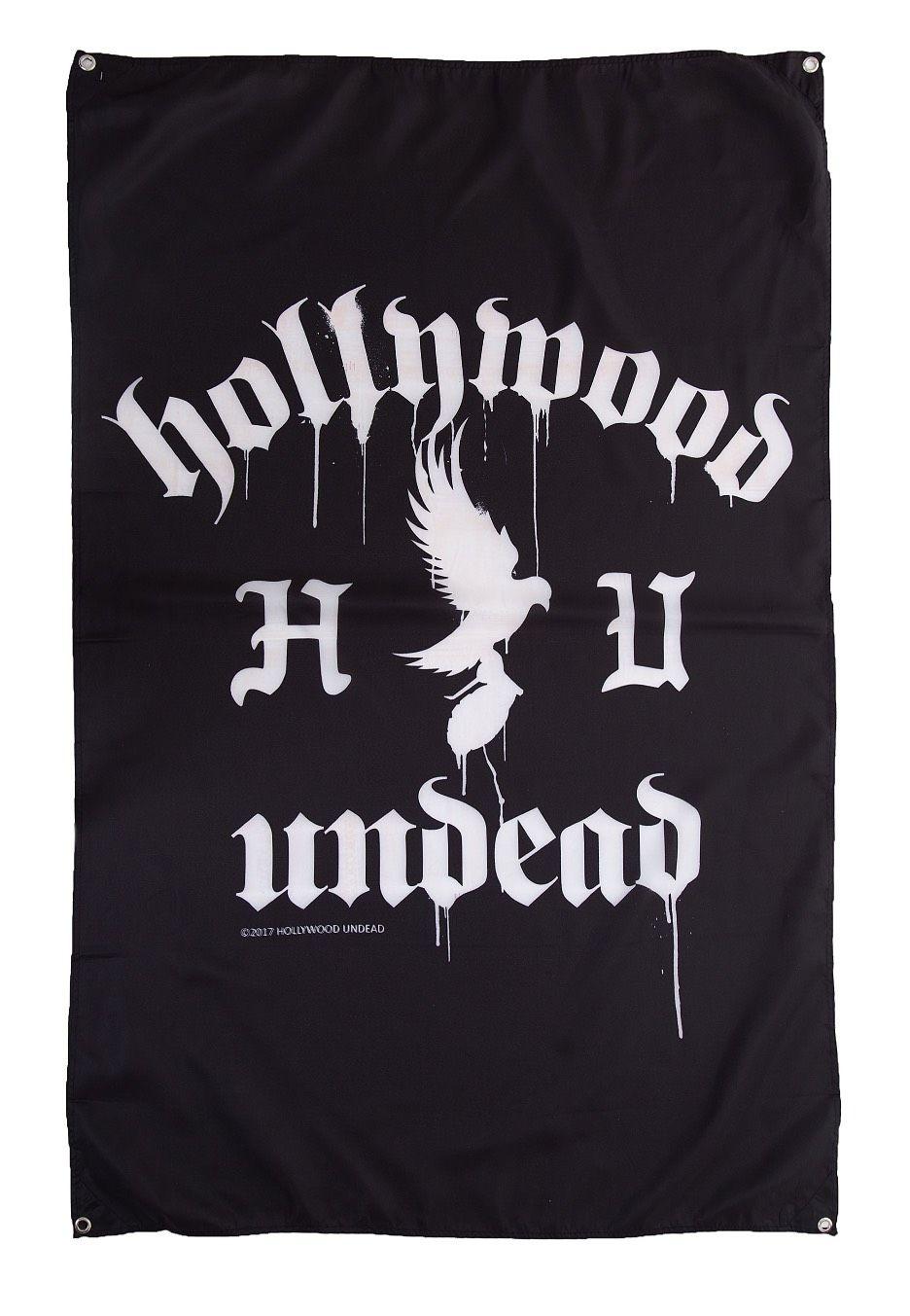 Hollywood Undead Logo - Hollywood Undead - Logo - Flag - Official Rapcore Merchandise Shop ...