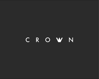 Awesome Crown Logo - 60 Minimal Logo Designs for your Inspiration