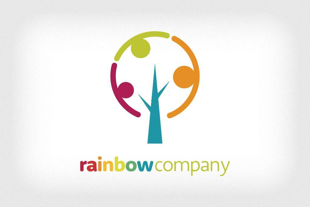 Rainbow Company Logo - Rainbow Company Corporate Identity. Think Big Media