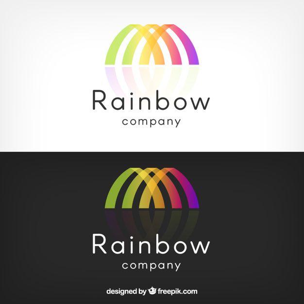 Rainbow Company Logo - Rainbow logo Vector