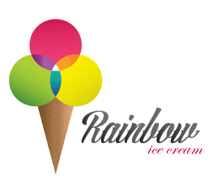 Rainbow Company Logo - This fictitious company Rainbow has got an interesting ice cream ...