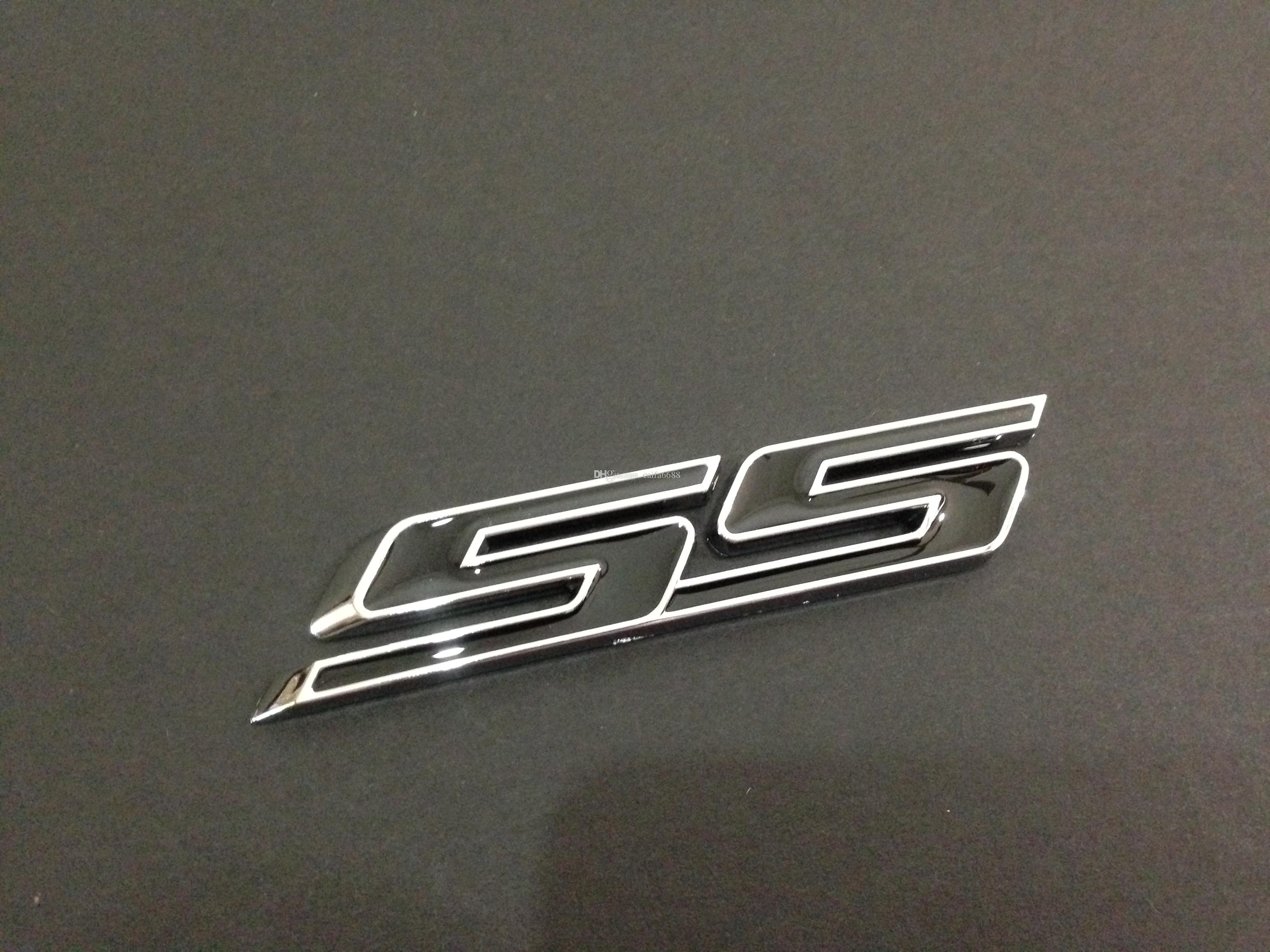 Camaro Car Logo - 2019 NEW Chrome & Blcak Camaro SS Emblem Logo From Caifa6688, $20.11 ...