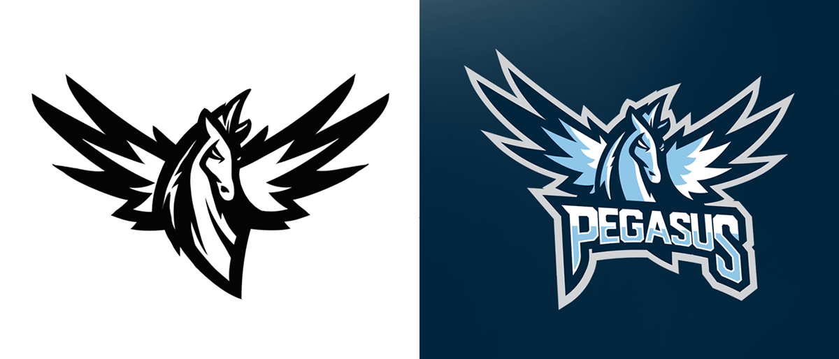 Pegasus Sports Logo - Mascot Commission For Pegasus eSports on Behance