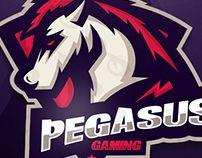 Pegasus Sports Logo - HORSE MASCOT LOGO FOR PEGASUS GAMING on Behance