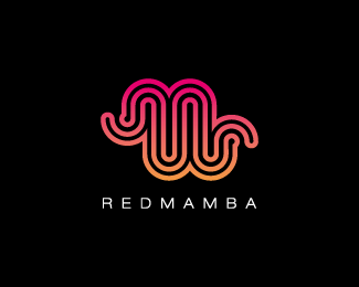 Red Mamba Logo - Red Mamba Designed