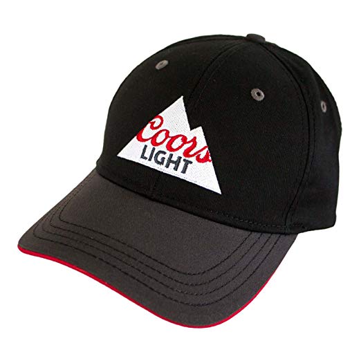 New Coors Light Mountain Logo - Coors Light Mountain Logo Hat at Amazon Men's Clothing store:
