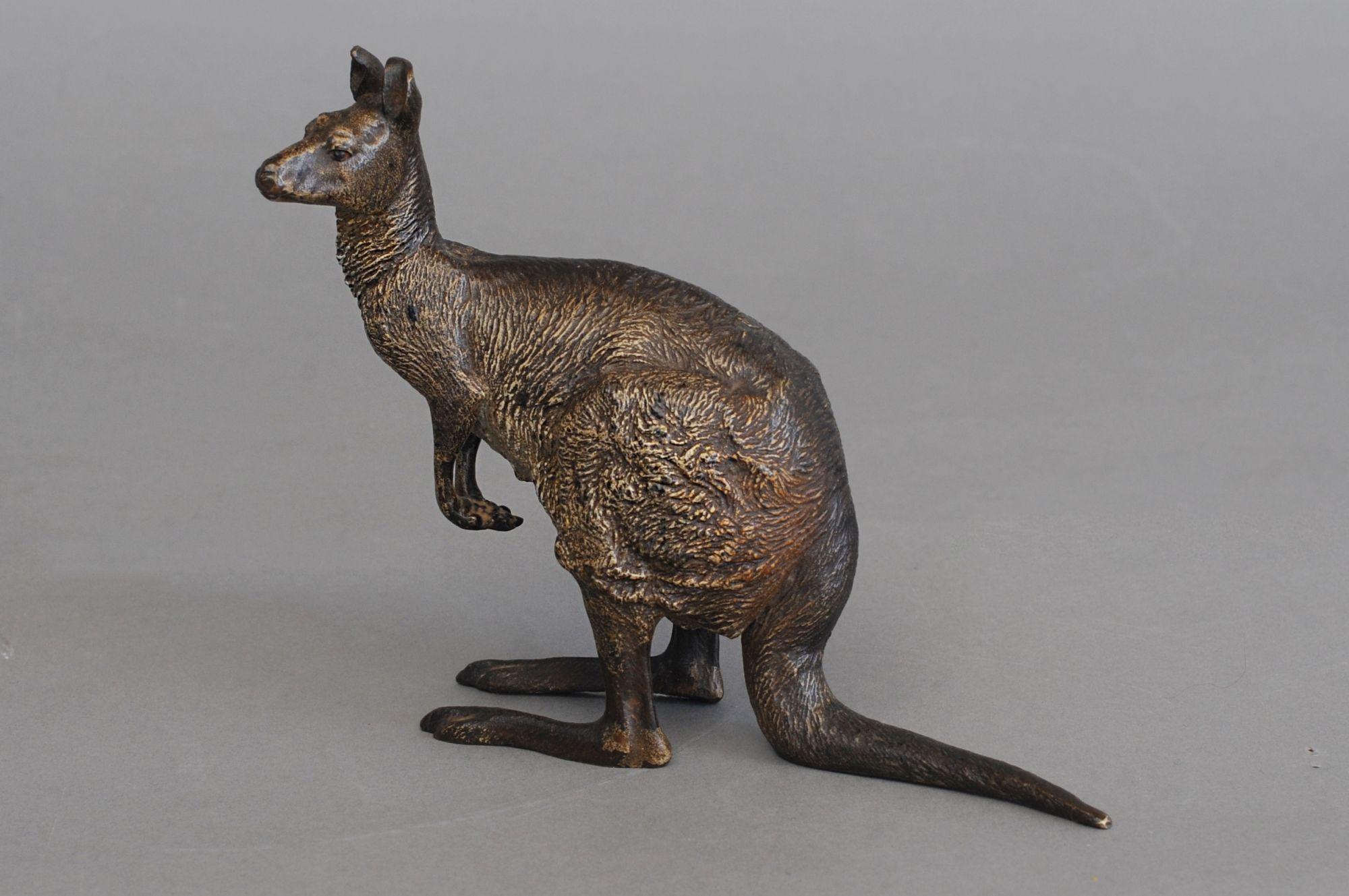 Bronze Kangaroo Logo - An attractive Vienna Bronze kangaroo, signed Bergman, circa 1900 ...