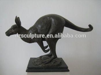 Bronze Kangaroo Logo - Garden Bronze Kangaroo Jumping Sculpture - Buy Kangaroo ...