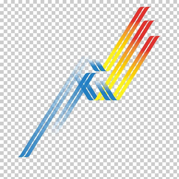 Yellow and Red Lines Logo - Line Curve, Wavy lines, blue, yellow, and red logo PNG clipart ...