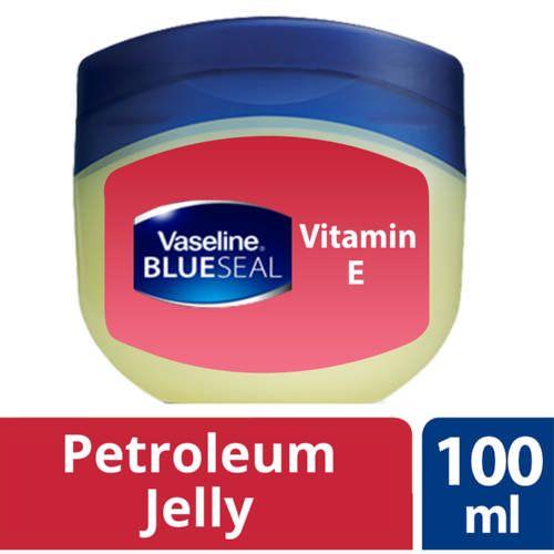 Vasoline and Blue Red Logo - Vaseline Blue Seal Petroleum Jelly Vitamin E 100ml