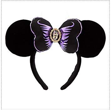 Mickey Mouse Ears Logo - Amazon.com: Disney Parks Halloween Black Purple Minnie Mickey Mouse ...