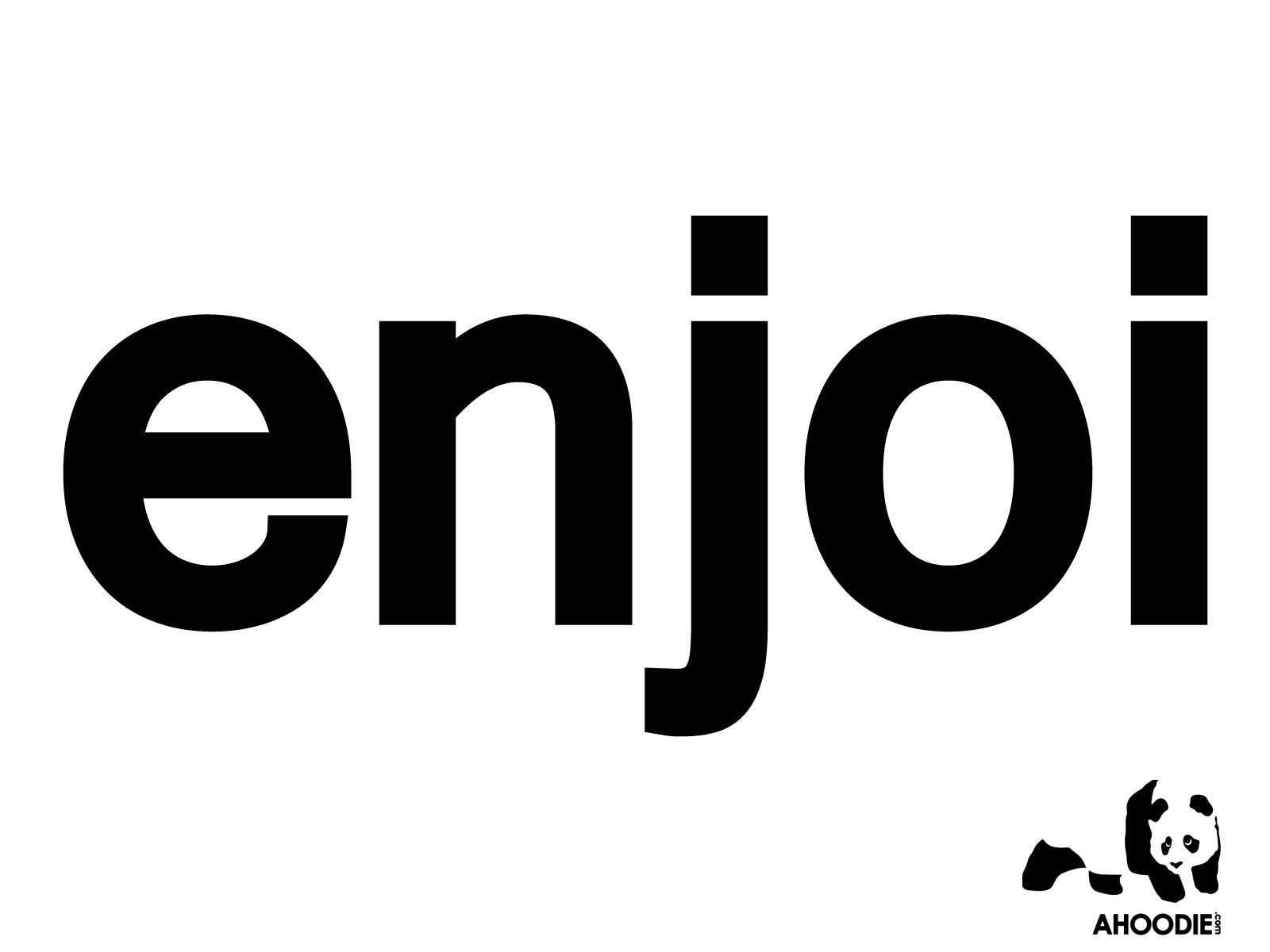 Enjoi Skate Logo - Enjoi SkateBoarding | Relax and Enjoi life | Logos, Logo branding ...