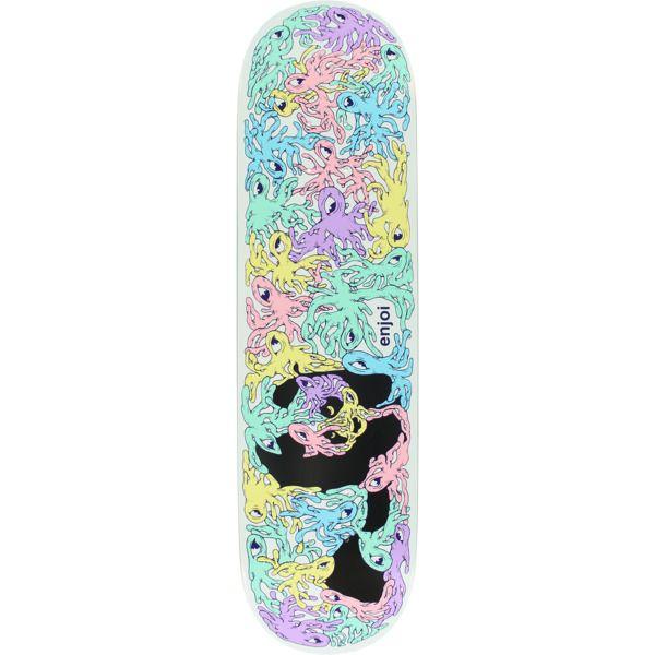 Enjoi Skate Logo - Enjoi Skateboards Slimmer Panda White Skateboard Deck Resin-7 ...