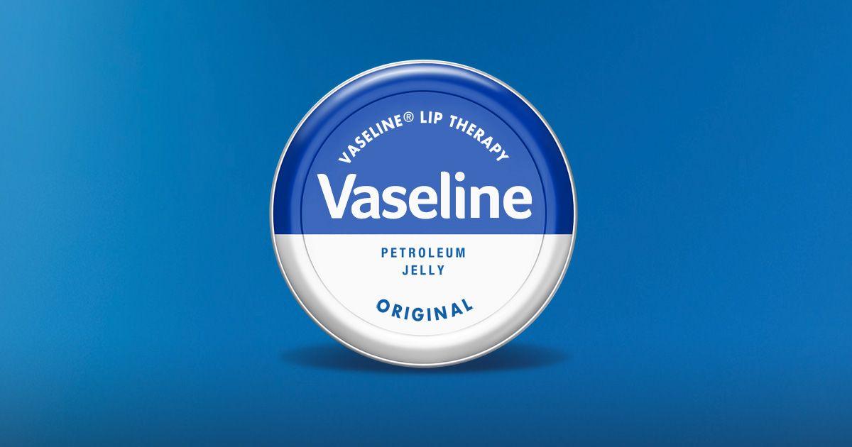 Vasoline and Blue Red Logo - Vaseline