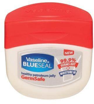 Vasoline and Blue Red Logo - Vaseline Germ Safe Blue Seal Healthy Petroleum Jelly -100 Ml. Souq