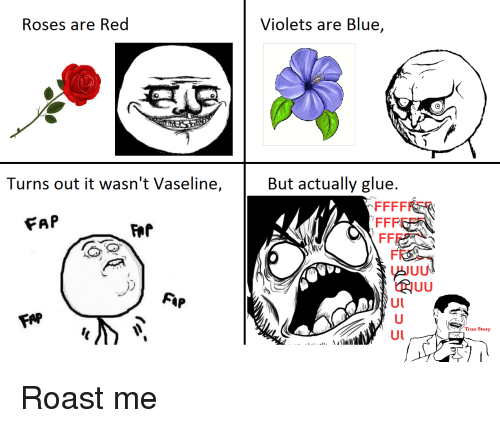 Vasoline and Blue Red Logo - Roses Are Red Turns Out It Wasn't Vaseline FAP for AP FAP Violets