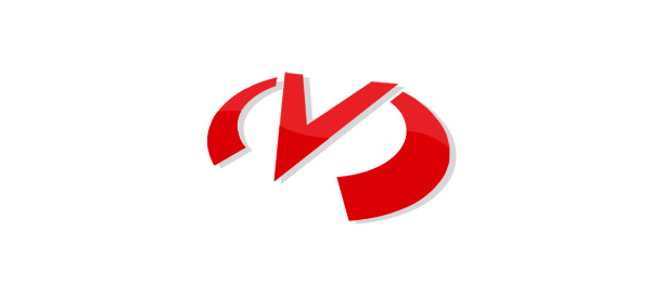 Red Letter M Logo - 50+ Cool Letter M Logo Design Showcase - Hative