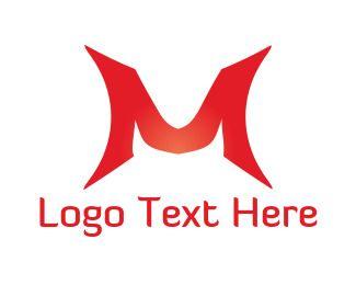 Red Letter M Logo - Letter M Logos. The Logo Maker