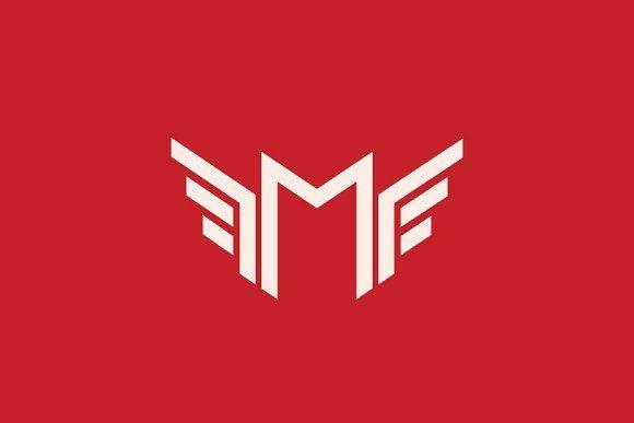 Red Letter M Logo - Letter M Logo ~ Logo Templates ~ Creative Market