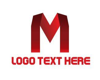 Red Letter M Logo - Letter M Logos. The Logo Maker