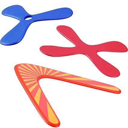 Athletic Orange Boomerang Logo - Amazon.com : Tatuo Set of 3 Returning Boomerang, Wood Boomerangs and ...