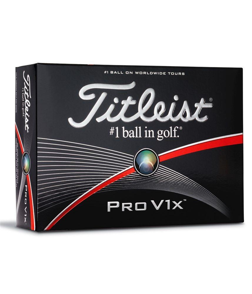 Titleist Logo - Titleist Pro V1x Golf Balls (12 Balls) - Logo Overrun | GolfOnline
