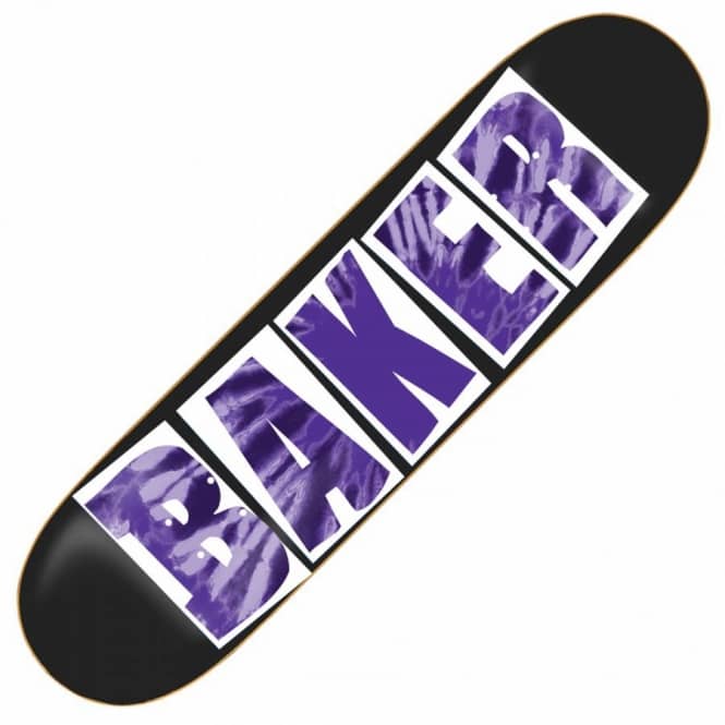 Purple Haze Logo - Baker Skateboards Baker Logo Black Purple Haze Skateboard Deck 8.0