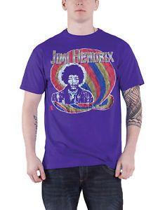 Purple Haze Logo - Jimi Hendrix T Shirt Purple Haze Logo new Official Mens Purple M ...