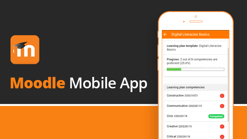 General Mobile App Logo - Try the Moodle Mobile app with a mobile-friendly course - Moodle